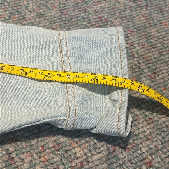 NWT Elan Blue Patchwork Denim Jacket size small - Picture 13 of 13